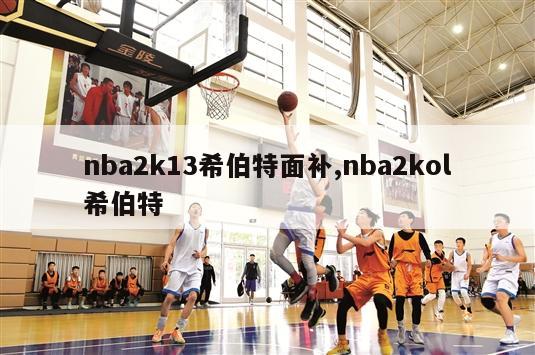 nba2k13希伯特面补,nba2kol希伯特