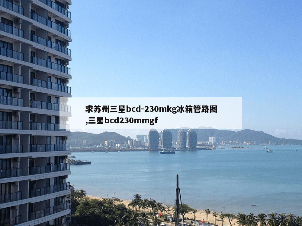 求苏州三星bcd-230mkg冰箱管路图,三星bcd230mmgf