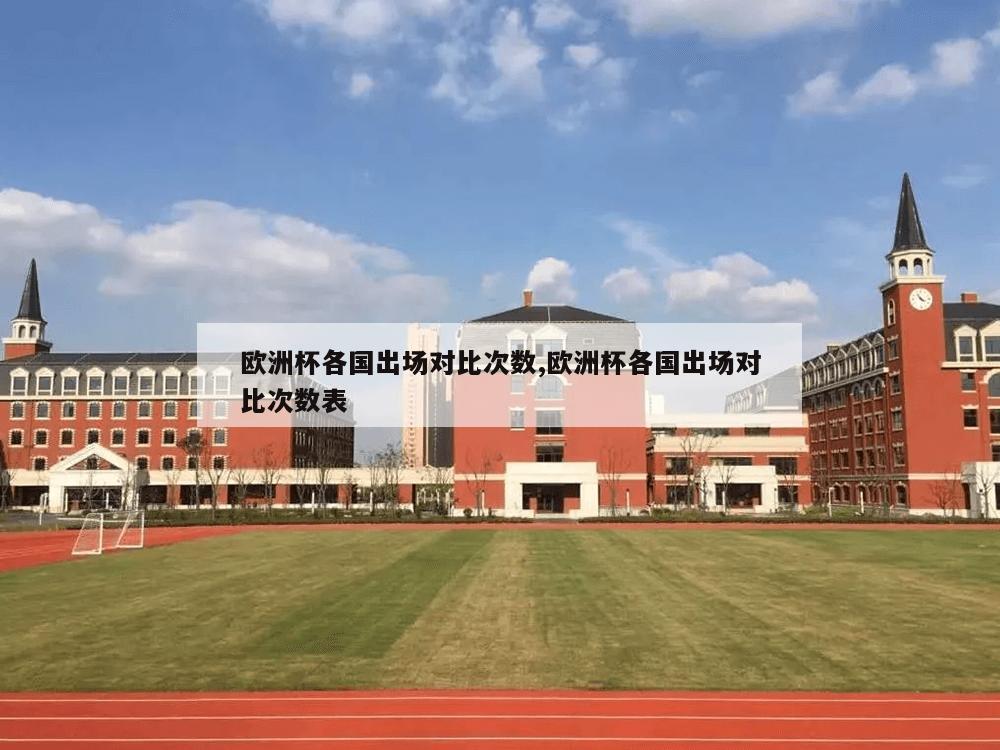 欧洲杯各国出场对比次数,欧洲杯各国出场对比次数表